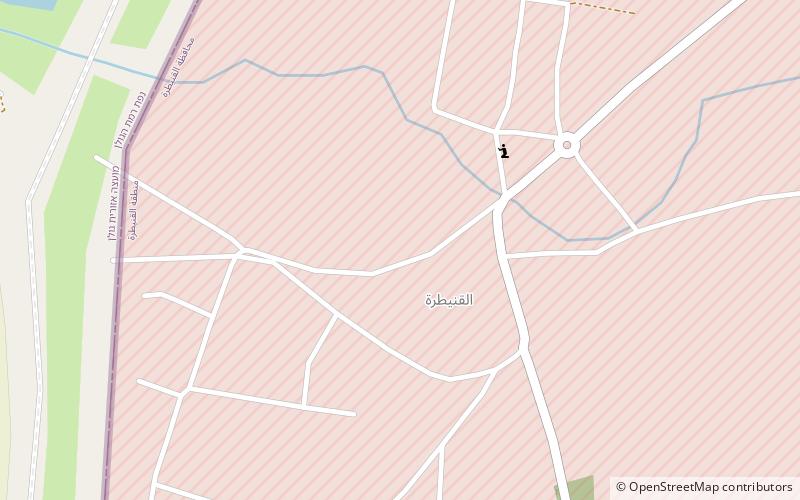 quneitra district qouneitra location map