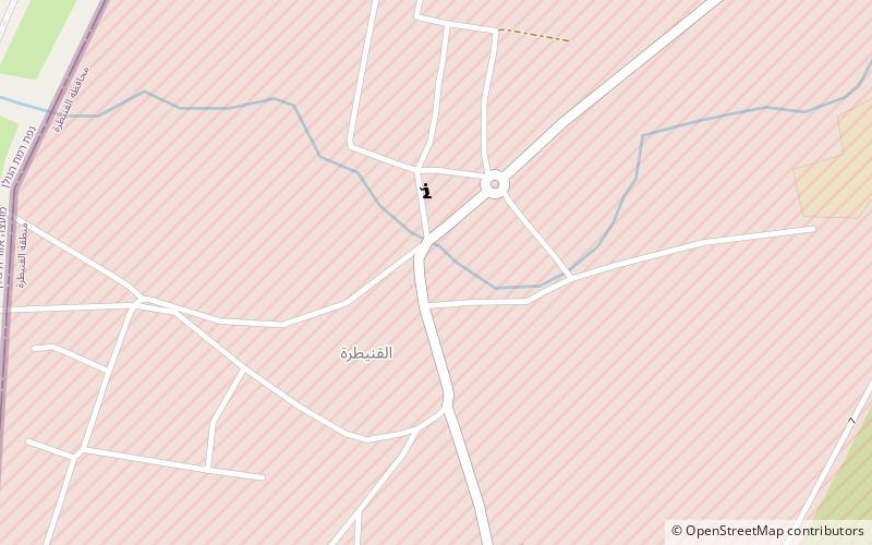 Quneitra location map