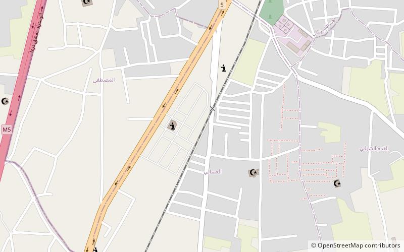al asali damaskus location map