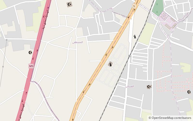 qadam damaszek location map