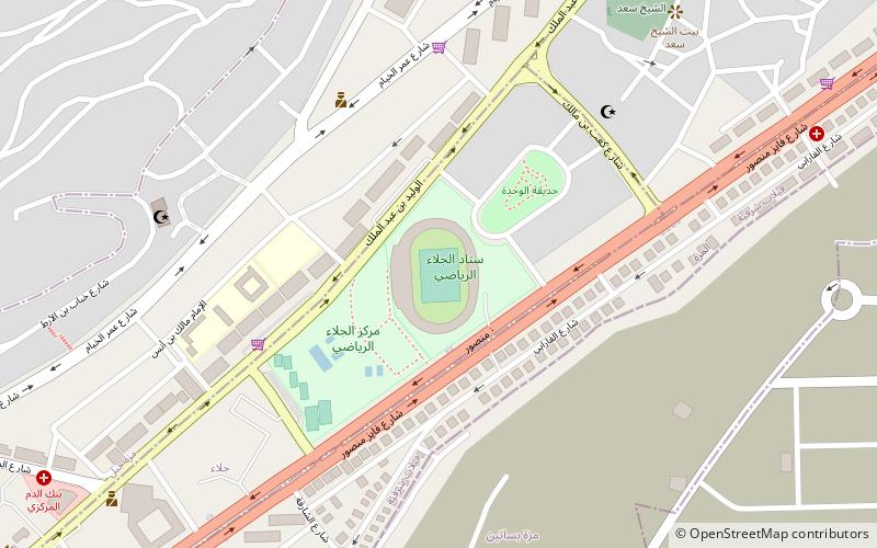 Al-Jalaa Stadium location map