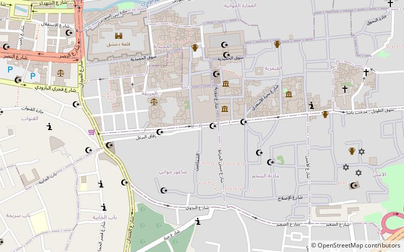 Midhat Pasha Souq location map