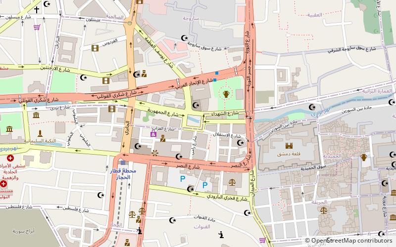 Plaza Marjeh location map