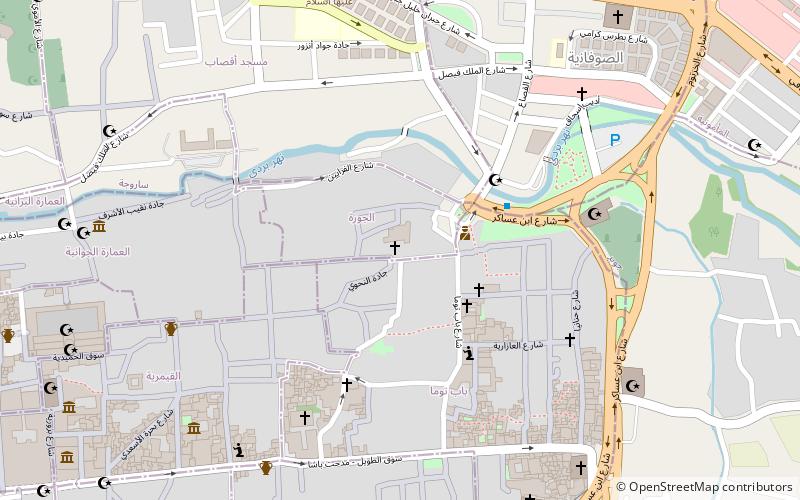 Egzarchat patriarszy Damaszku location map
