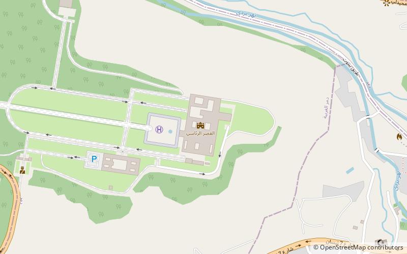 Presidential Palace location map