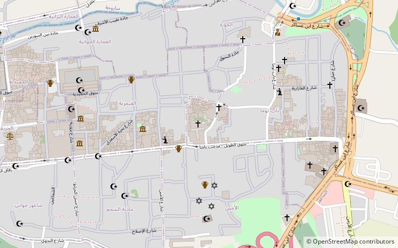 Catedral mariamita de Damasco location map