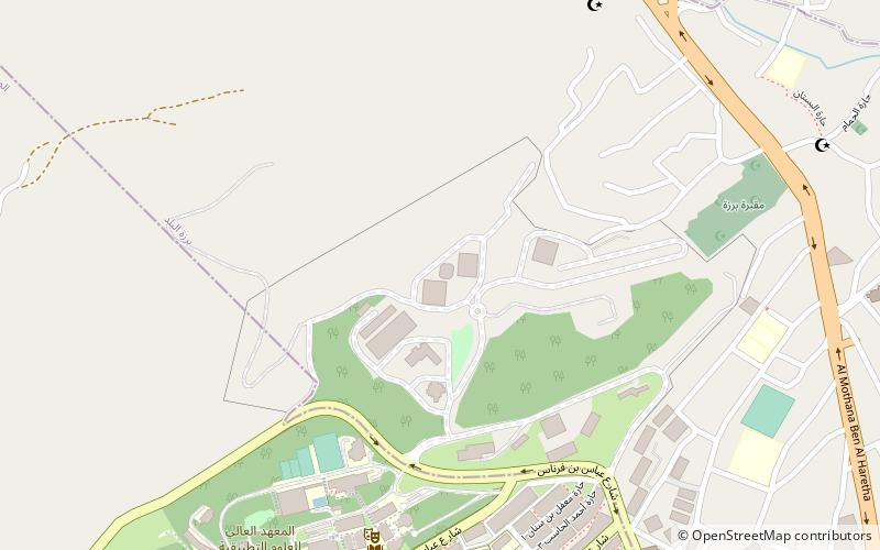 Barzah scientific research centre location map