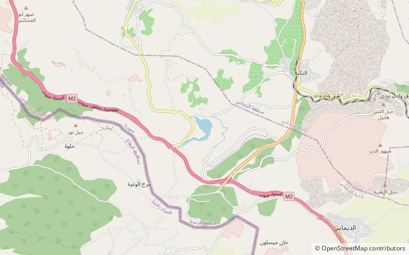 zarzar lake location map