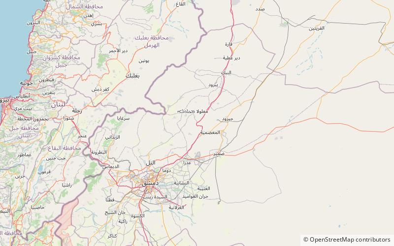 khan al arous location map