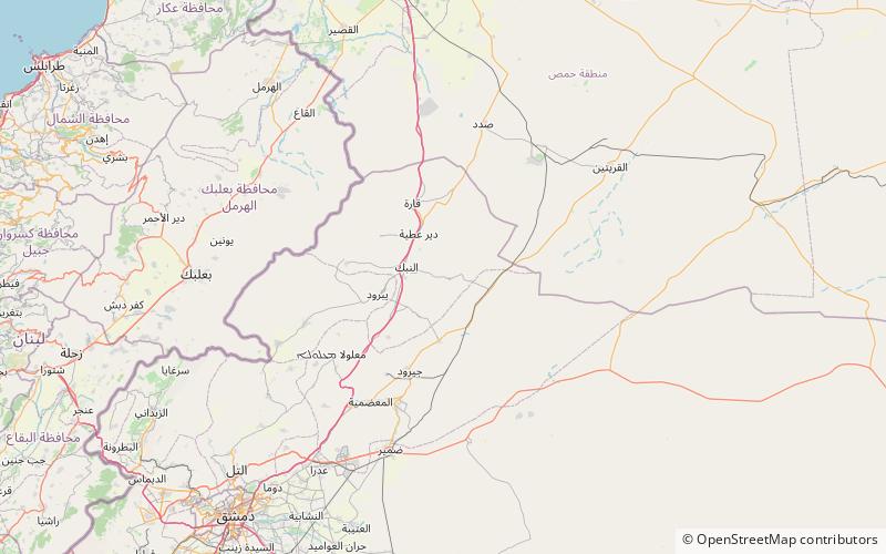 Al-Qalamoun location map