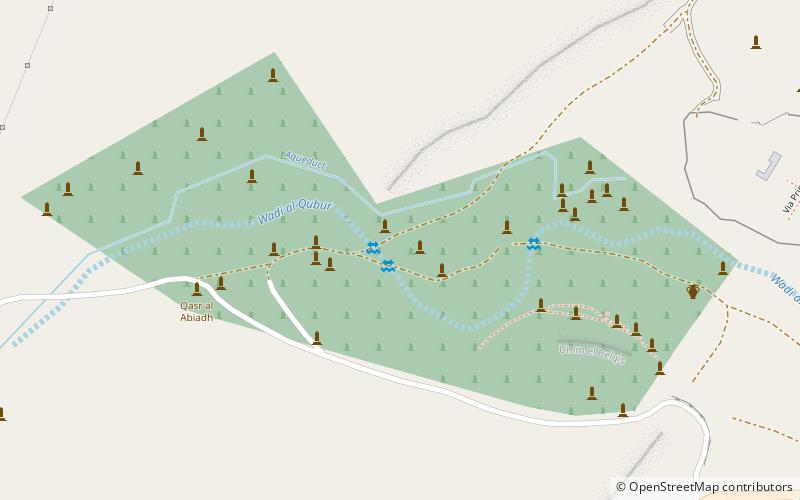 Vallée des tombeaux location map