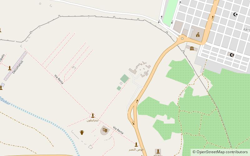 Nördlicher Peristylhof location map