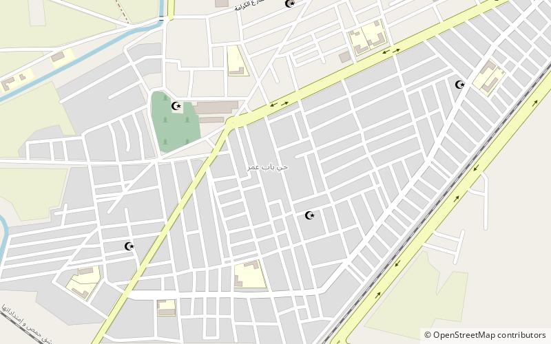 Baba Amr wa-As-Sultanijja location map