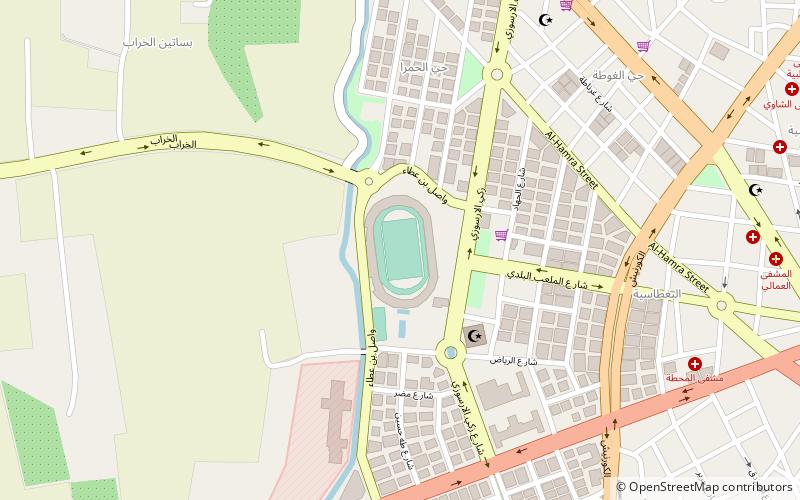 Chālid-ibn-al-Walīd-Stadion location map