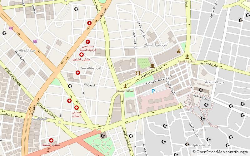Quwatli Street location map