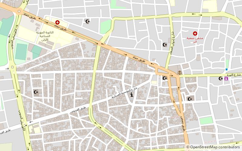 Salamiyah location map