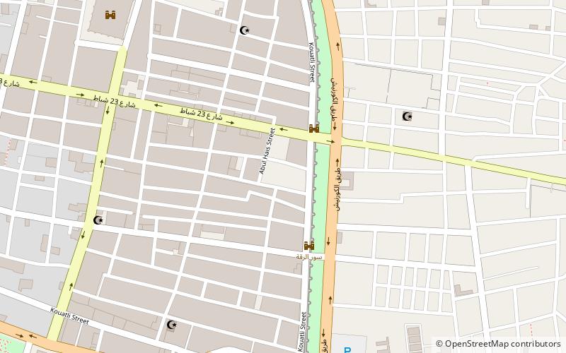 Qasr al-Banat location map