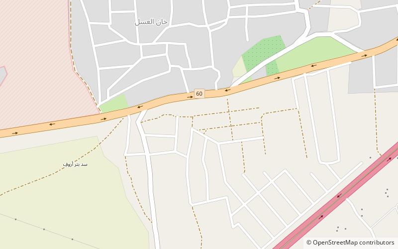 Chan al-Asal location map