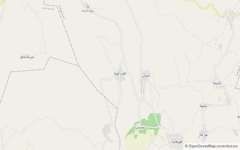 Qalb Loze location map