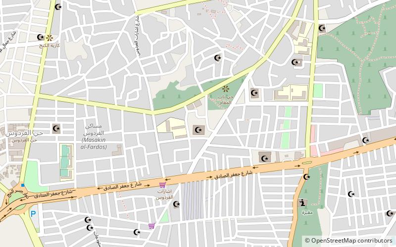 Al-Firdaws Madrasa location map