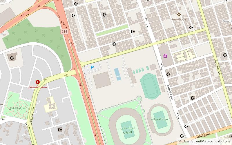 Al-Hamadaniah Olympic Swimming and Diving Complex location map