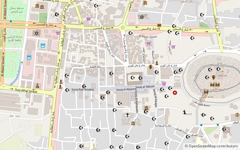 al halawiyah madrasa alepo location map