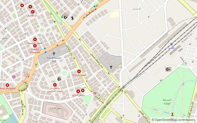 Rue du roi Fayçal location map