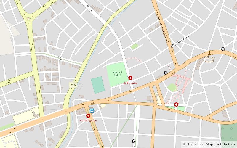 Alhdyqt al amt location map