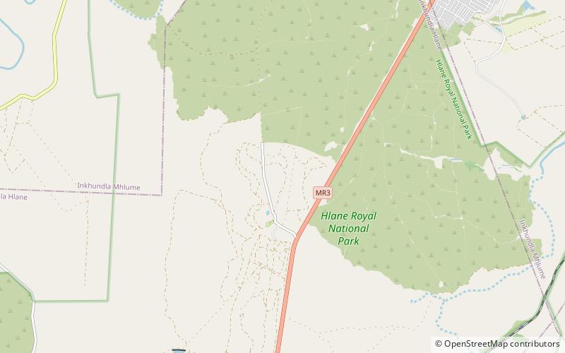 lubombo conservancy real parque nacional de hlane location map