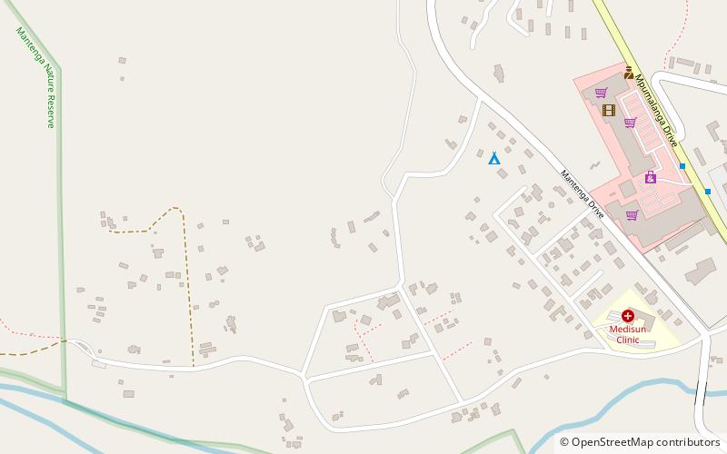 mantenga lodge lobamba location map