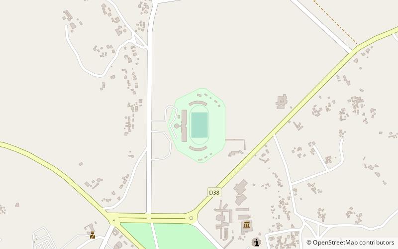somhlolo national stadium location map