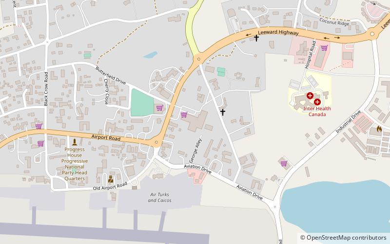 town center mall providenciales location map
