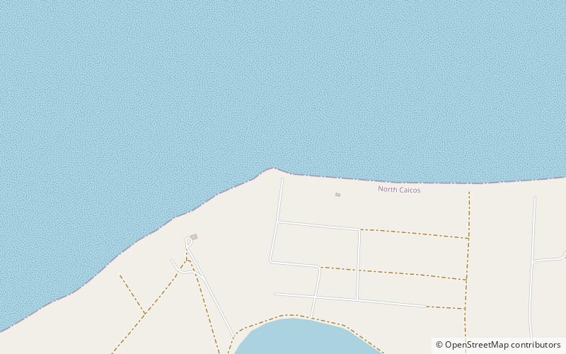 three mary cays north caicos location map