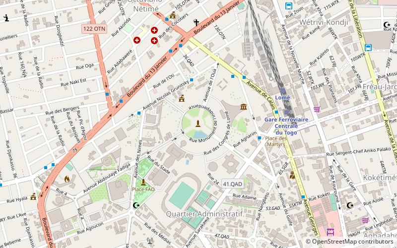 Pomnik Niepodległości location map