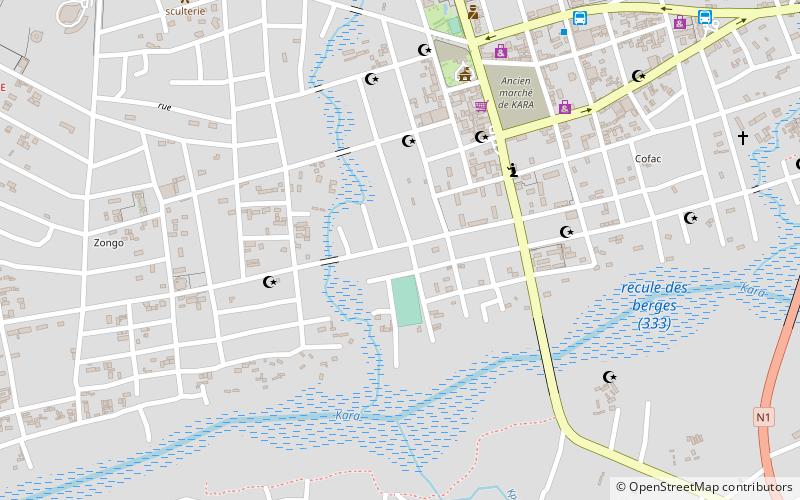 fontanna kara location map