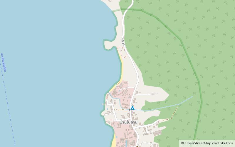 bailan beach location map