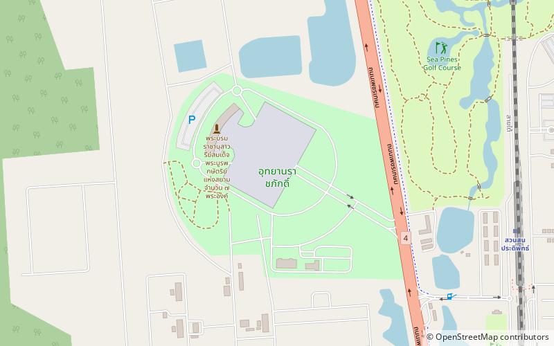 Rajabhakti Park location map