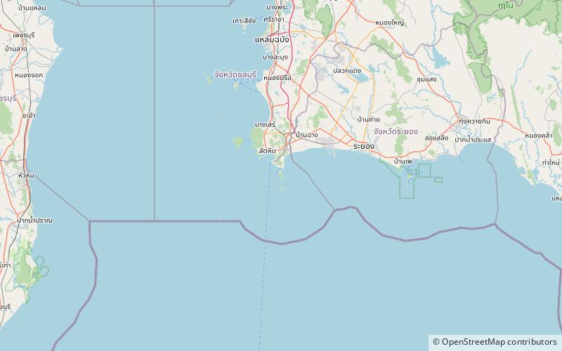 Samae San Island location map