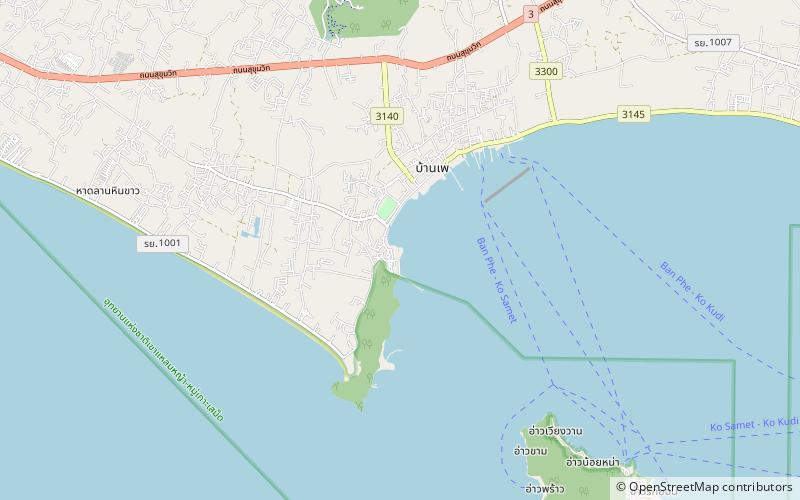 acuario de rayong location map