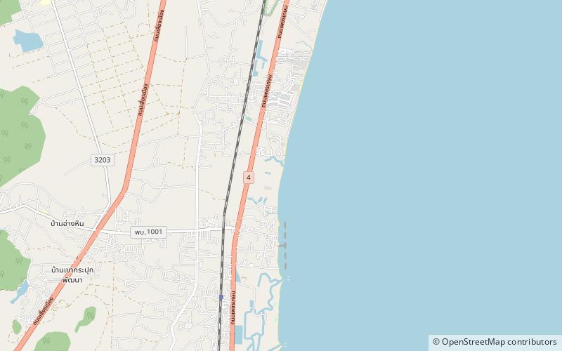 regent beach cha am location map