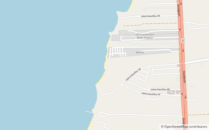 ban bpoop beach location map