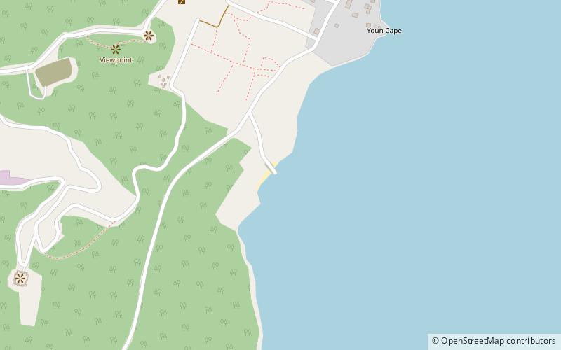 kearea beach ko lan location map