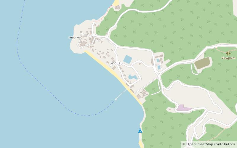Samae Beach location map