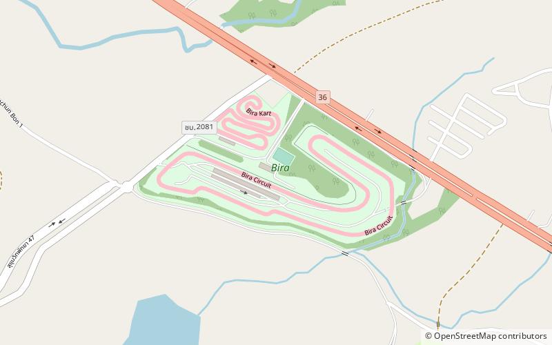 Bira Circuit location map
