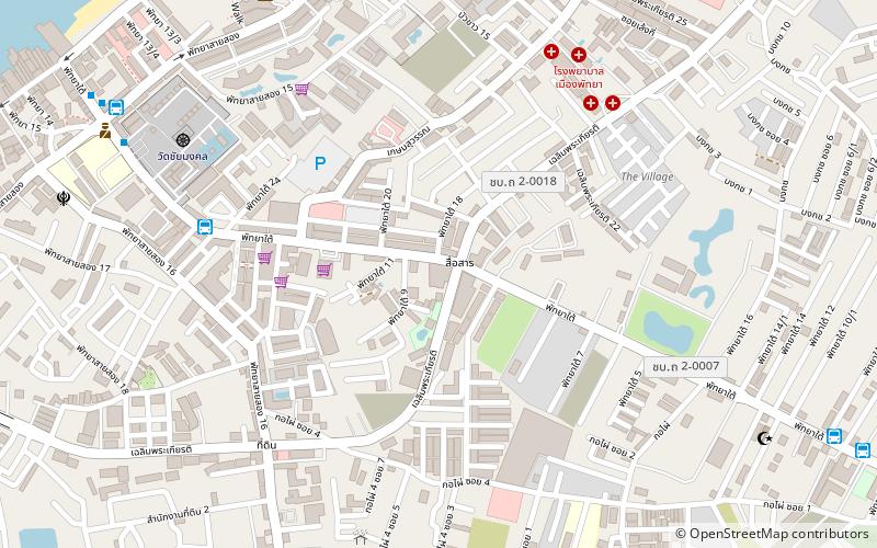 fairrit shopping center pattaya location map