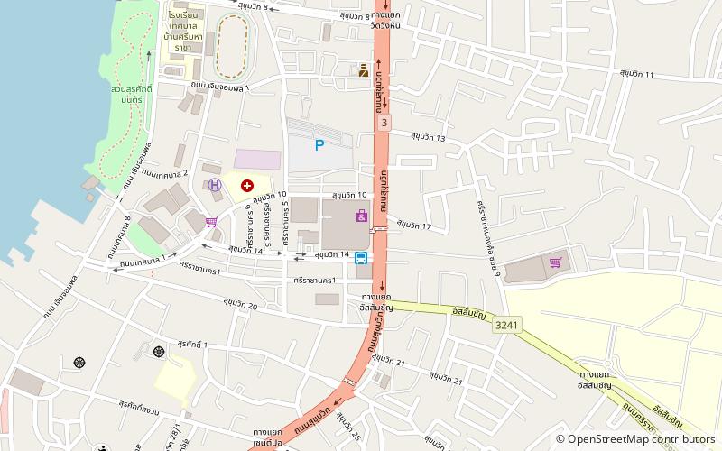 pacific park shopping center si racha location map
