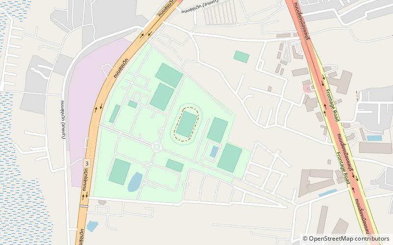Institute of Physical Education Chonburi Campus Stadium location map