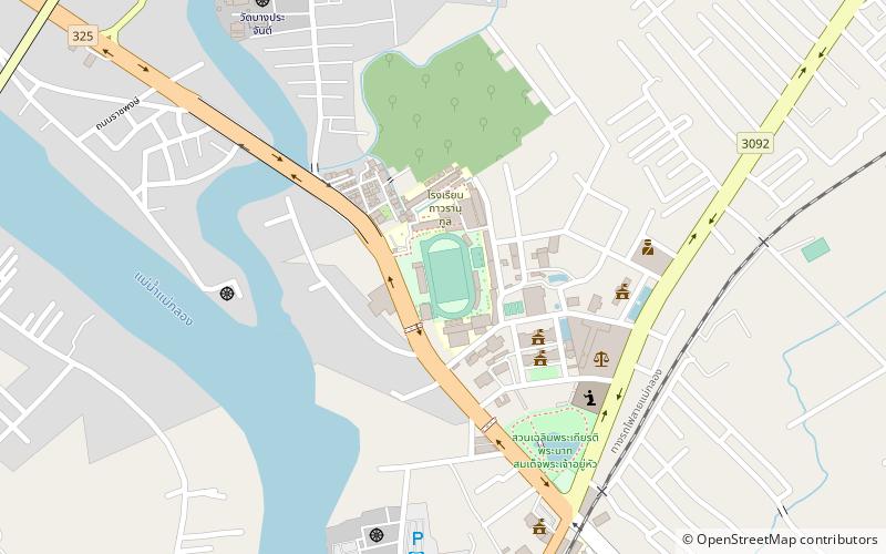 Samut Songkhram Stadium location map