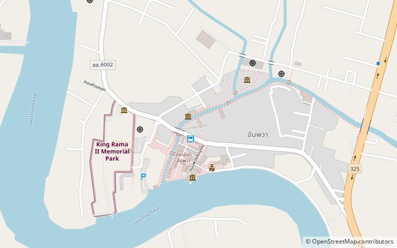 xamphwa khrab amphawa location map