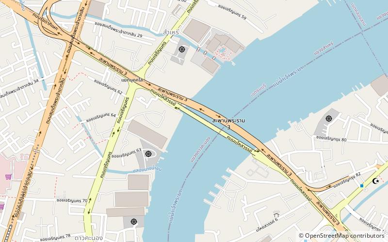 Rama III Bridge location map